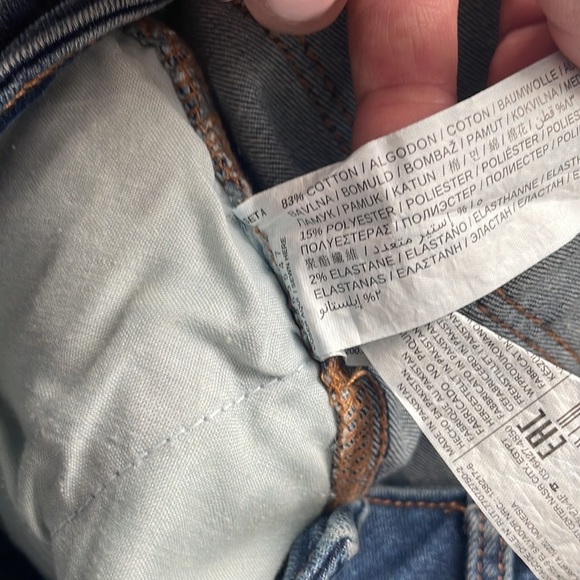 Mango mid rise jean shorts - Picture 4 of 4